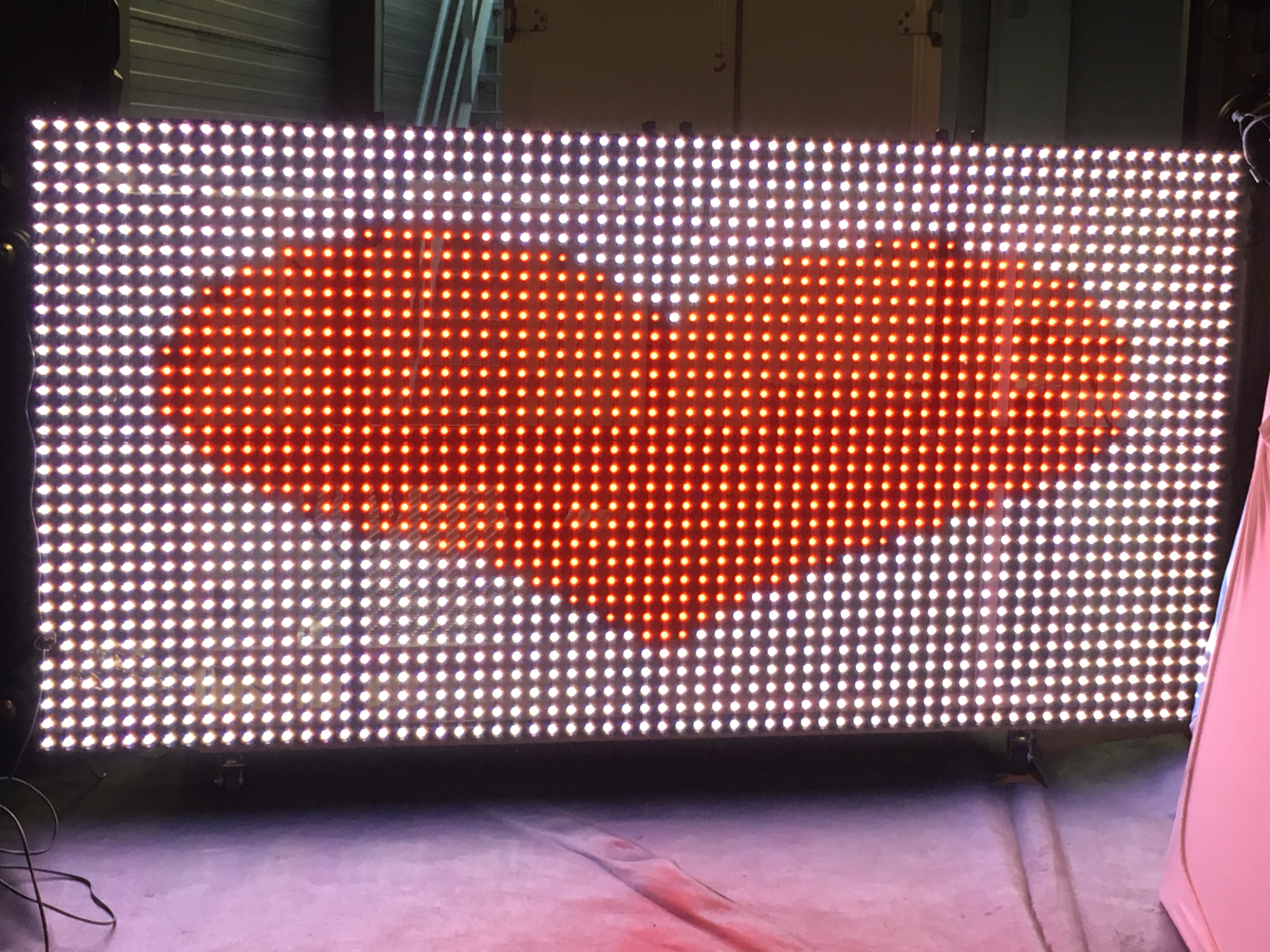 DJ Booth LED pixel